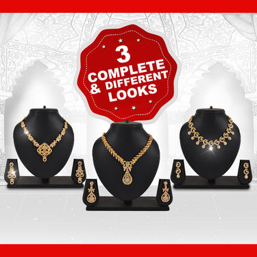 3 Austrian Diamond Jewellery Sets (3AUD2)