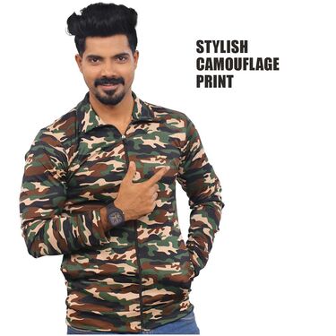Designer Printed Jacket With Watch Free (DJW-2)