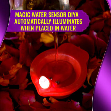 32 Mantra + 2 Water Sensor Diya