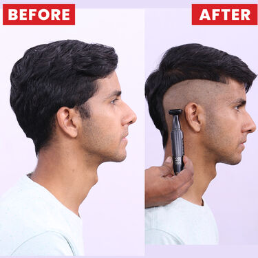 Rechargeable 2 in 1 Compact Hair Trimmer (NTS3)