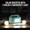Solar Inverter With 2 Bulbs And Emergency Light (MSI2)