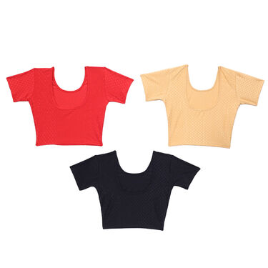 Pack of 3 Lycra Blouse (3LB1)