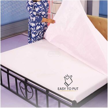 Water Proof Double Mattress Protector Sheet with 2 Pillow Protector Free (DMP9)