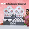 36 பிசிக்கள் டிசைனர் டின்னர் செட்