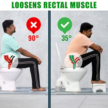 Perfect Toilet Stool for Easy & Comfortable Potty (PRS54)