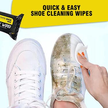 Quick & Easy Shoe Cleaning Wipes