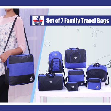 Scottish Club Set of 7 Family Travel Bags (7DB2K)