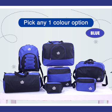 Scottish Club Set of 7 Family Travel Bags (7DB2K)