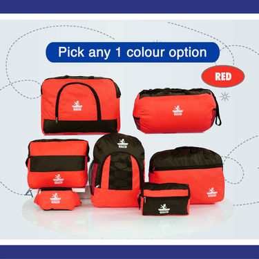 Scottish Club Set of 7 Family Travel Bags (7DB2K)