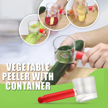 Vegetable Peeler with Container (P1)