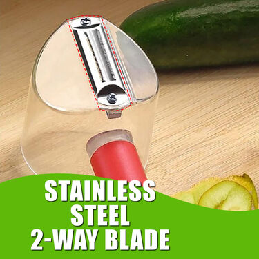 Vegetable Peeler with Container (P1)